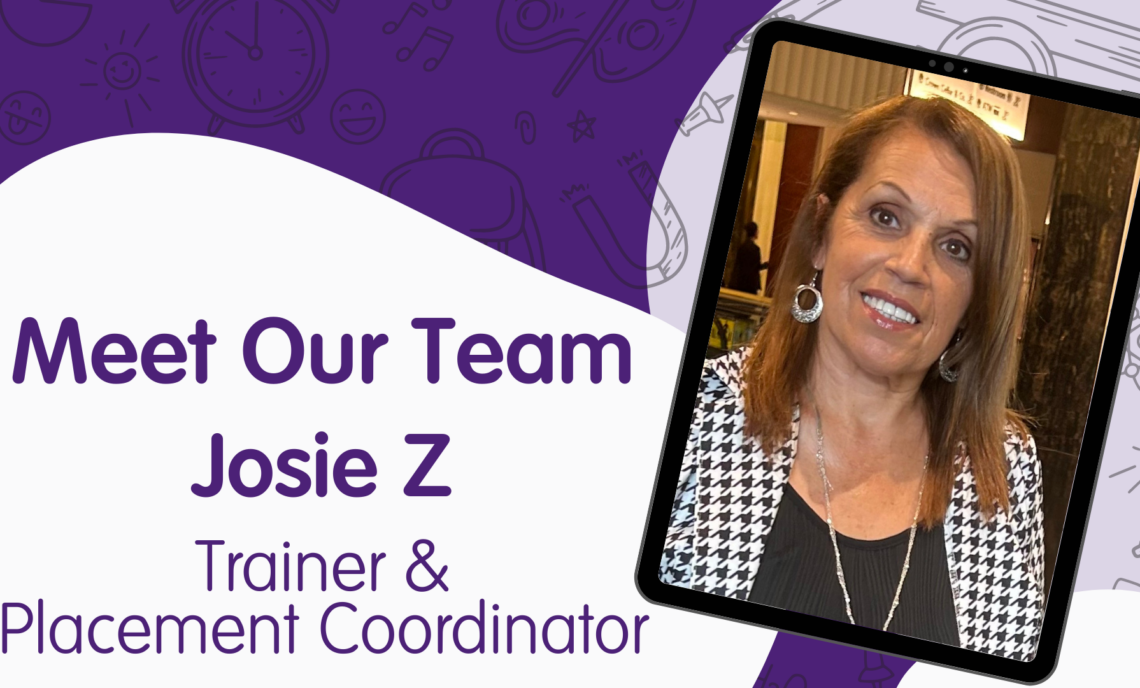 Meet Our Trainer - Josie Z
